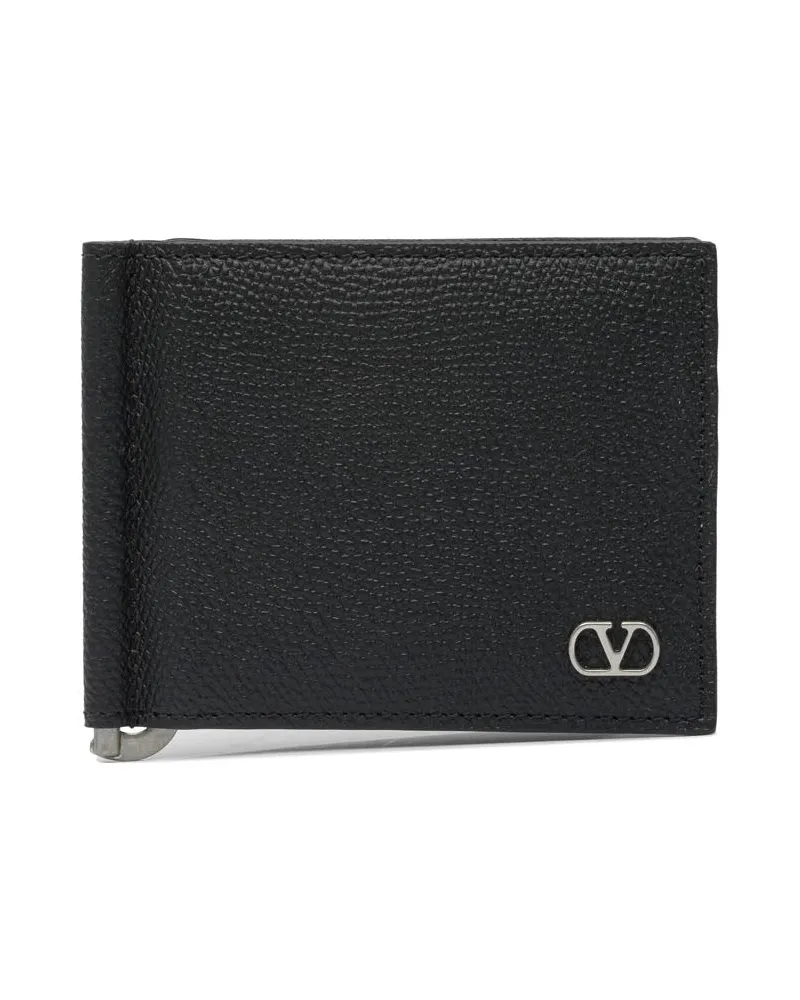 Valentino Garavani Vlogo Signature“-Geldbörse Black