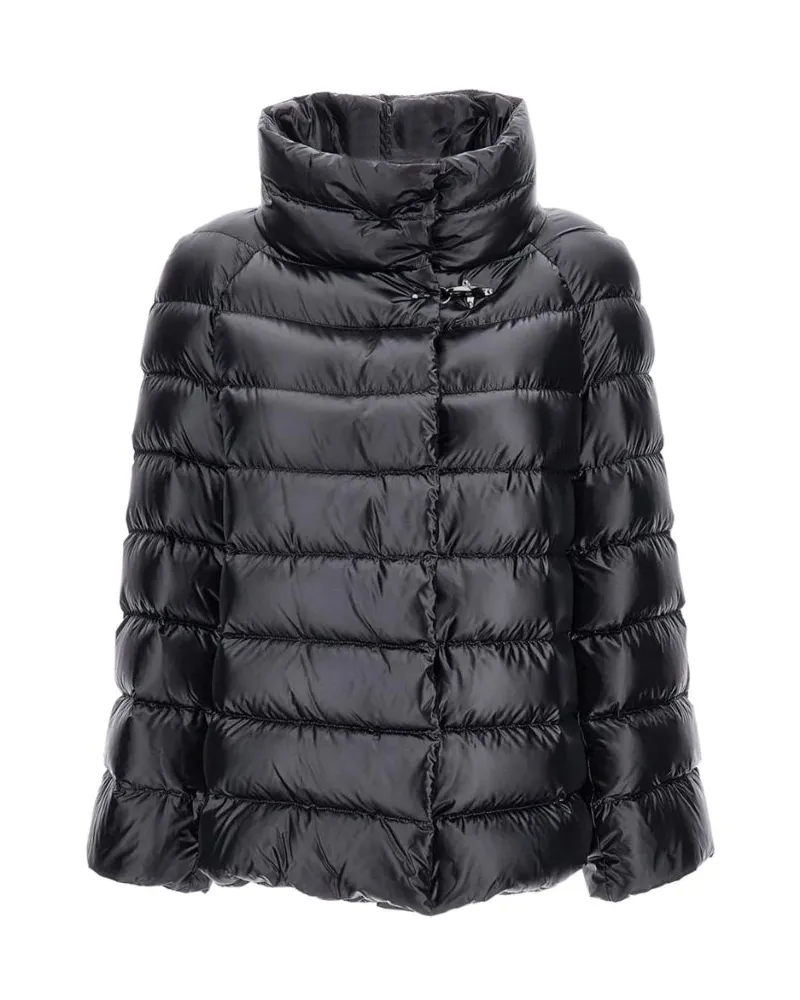 Fay Down Cape Raglan Black