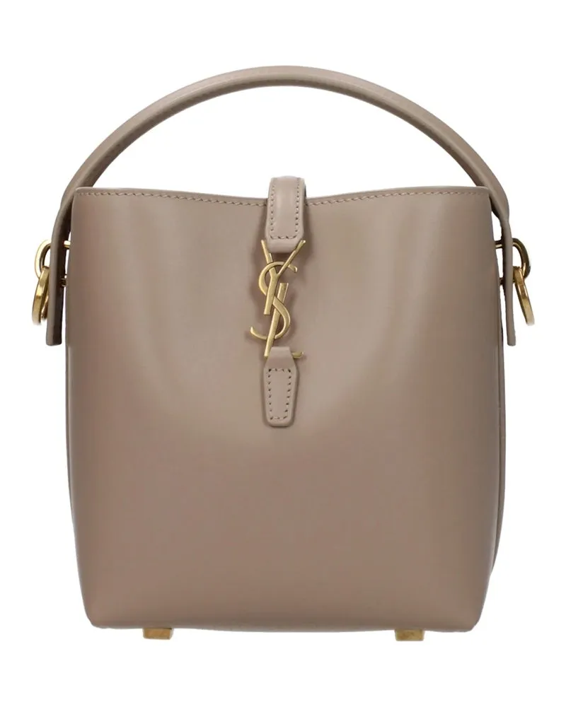 Saint Laurent Le 37 Mini -Umhängetasche Beige