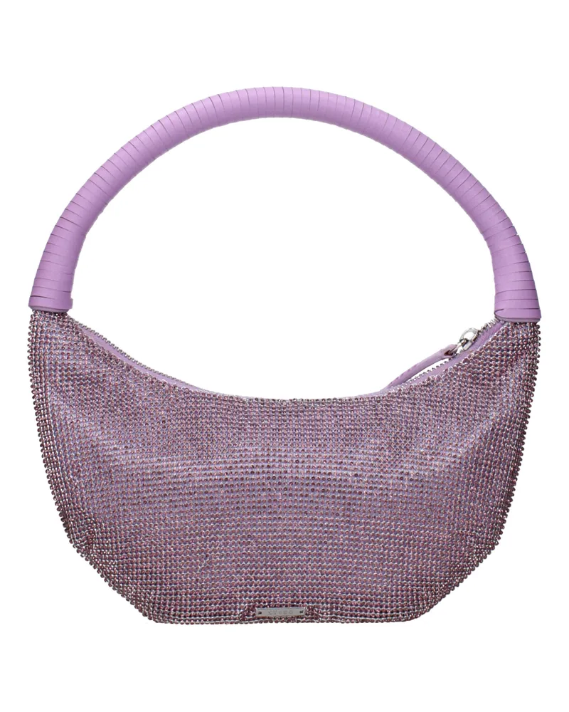 STAUD Damens Handtasche Strass Lila/Flieder -