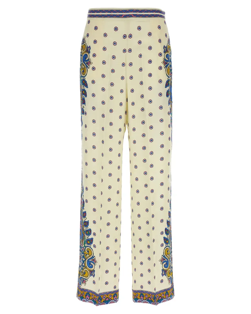Etro Palazzo Hosen White