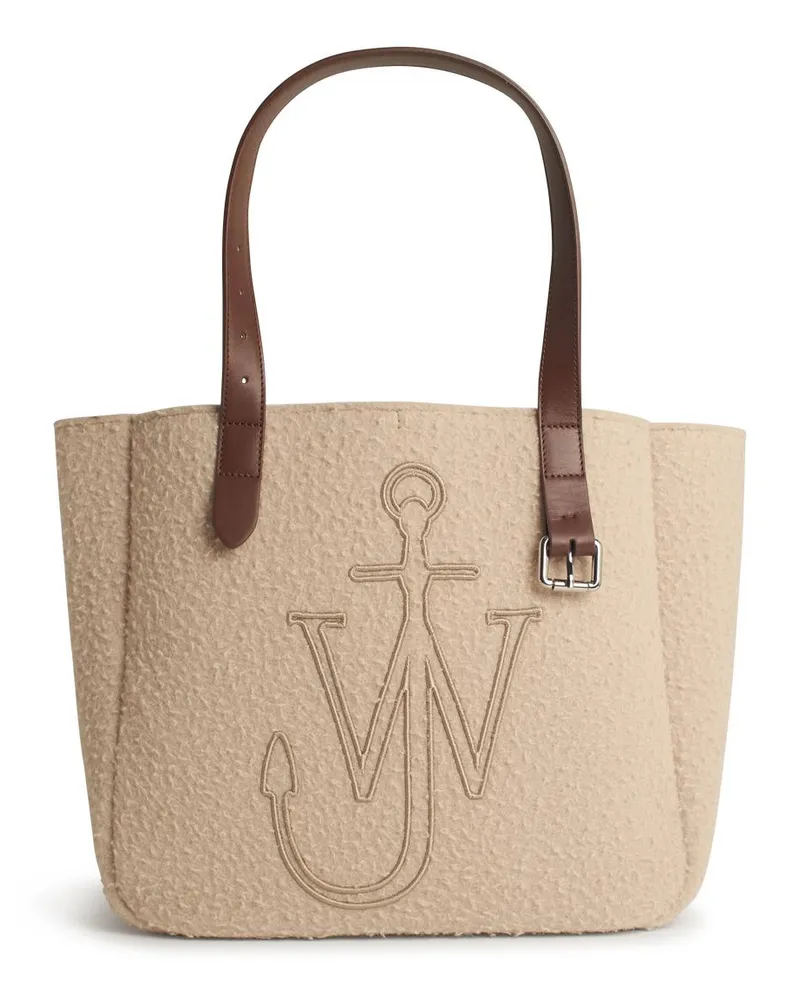 J.W.Anderson JW Anderson Belt Tote Beige gekochte Wollumhängetasche Beige