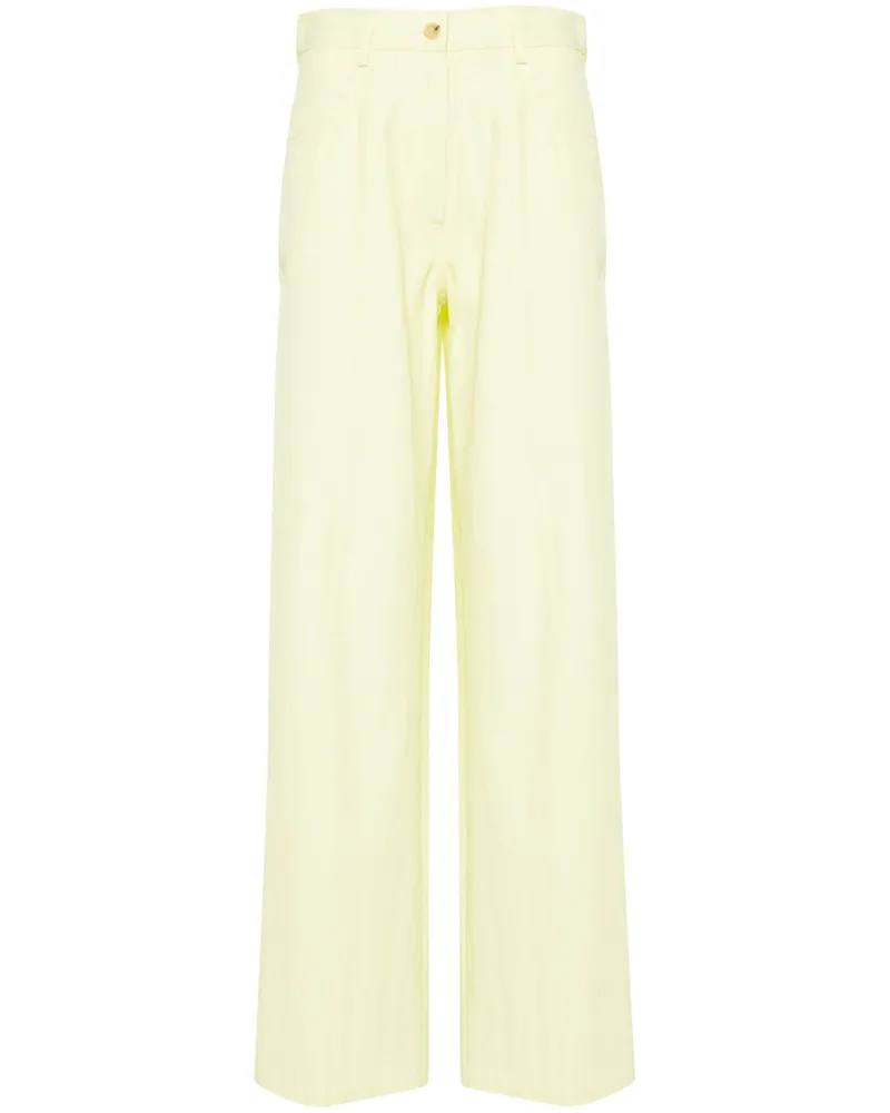 forte_forte Starke Vicose Cotton Chic Twill 5 Taschen Hosen 