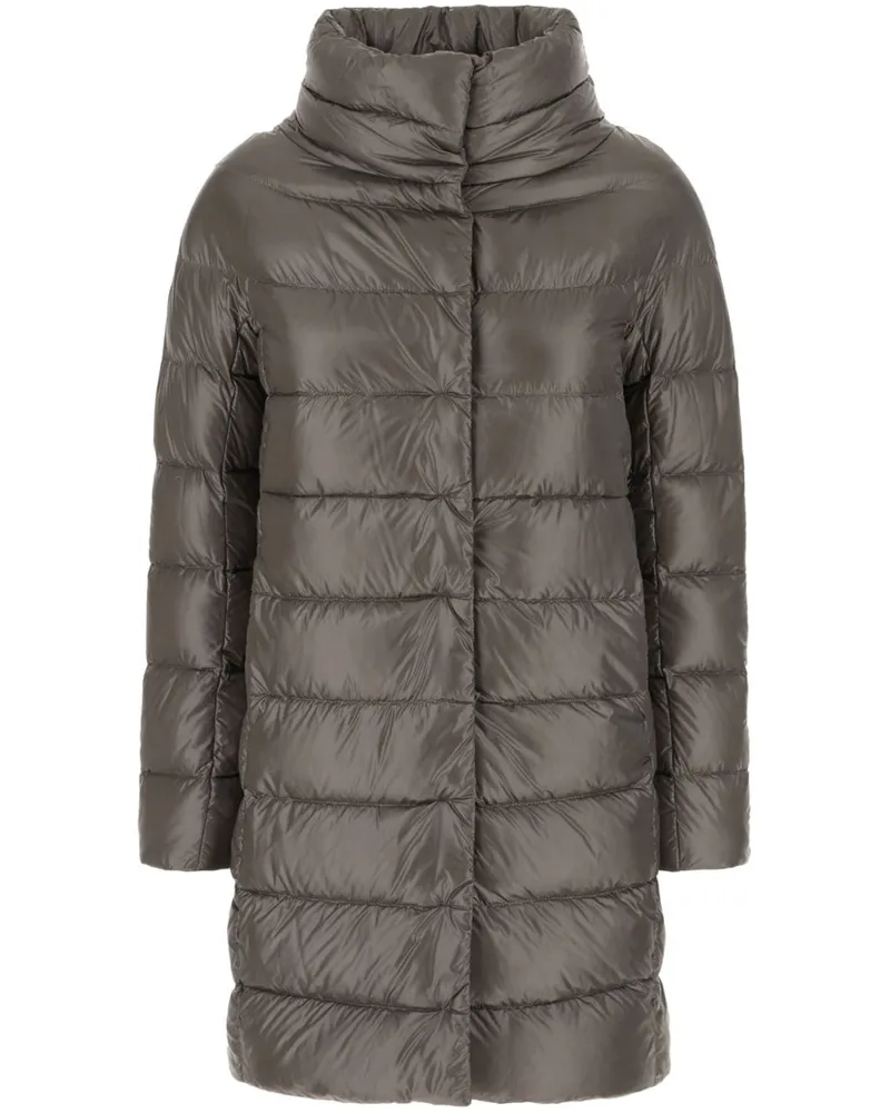 Herno Dora Long Down Jacke Grey