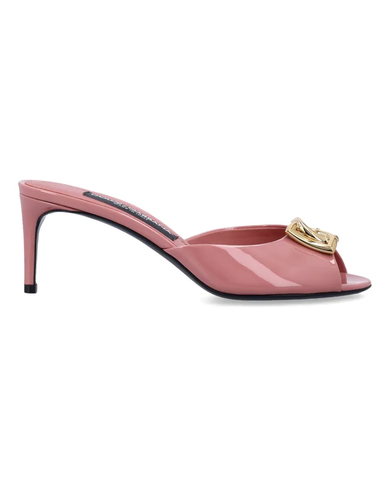 Dolce & Gabbana flache Schuhe rosa Pink