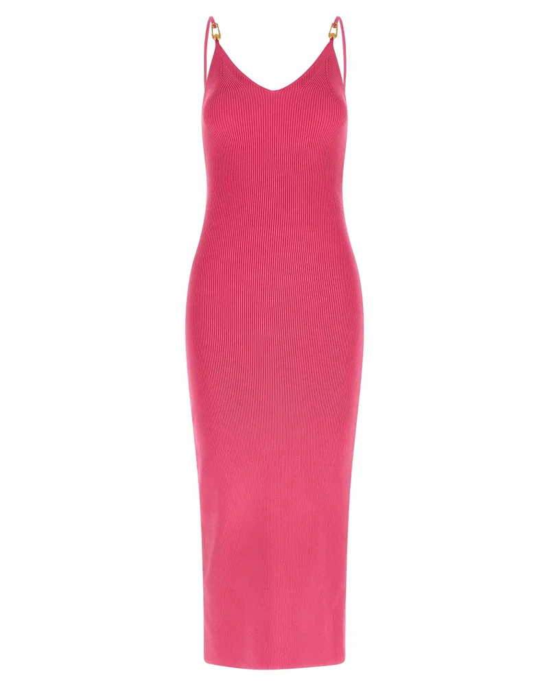 Versace Strickkleid Fuchsia