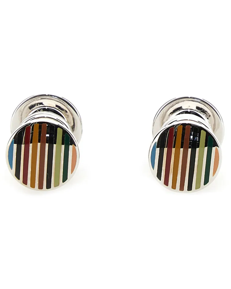 Paul Smith Signature Pop" Manschettenknöpfe Silver