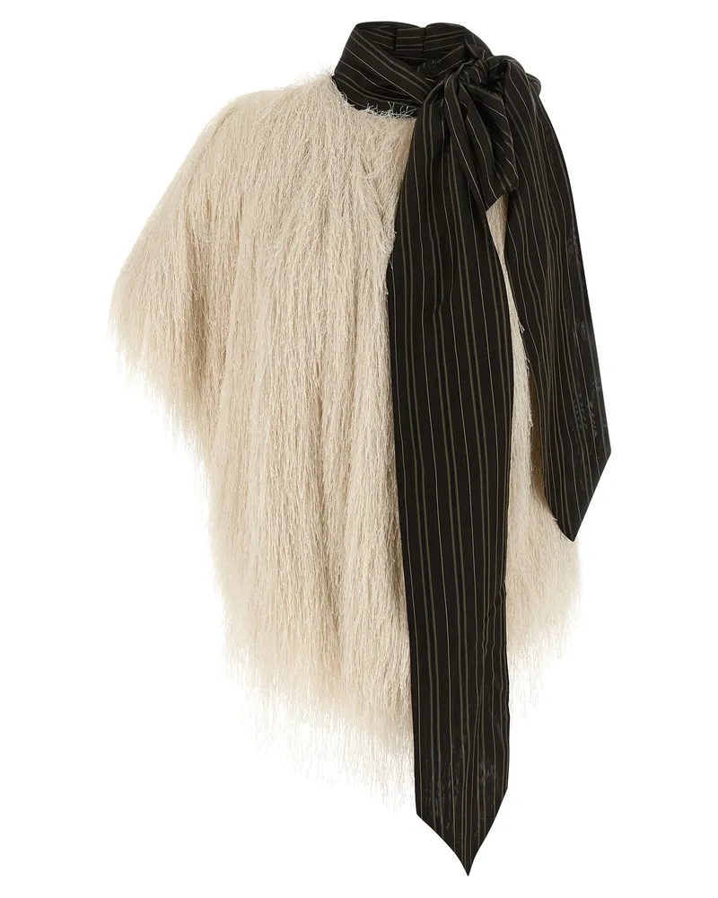 Dries van Noten Trocknen van an 'Cresta' Top White
