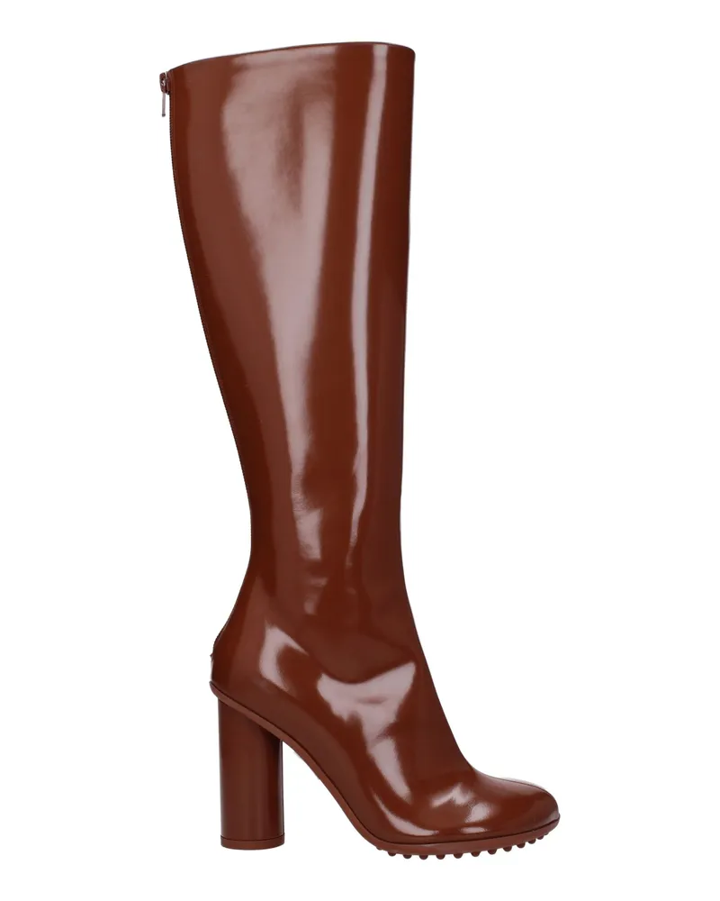 Bottega Veneta Atomic Damens Stiefel aus braunem Leder -