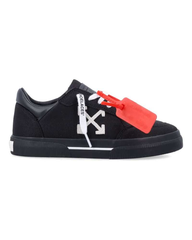 OFF-WHITE Aus weißen Turnschuhen schwarz Black