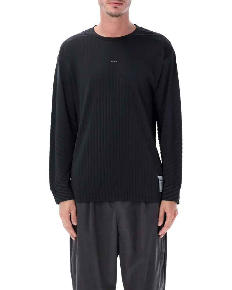 Satisfy T-Shirts und Polos Schwarz Black