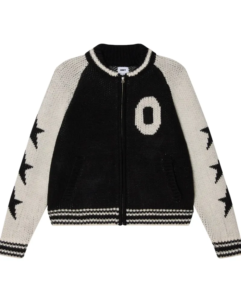 Obey Pullover Schwarz Black