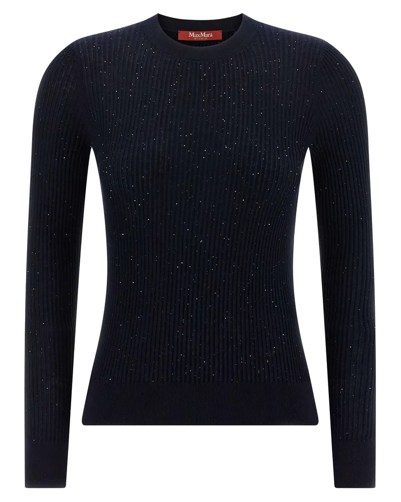 Max Mara Marabu' Pullover Blue