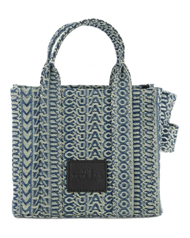 Marc Jacobs Die Mikro -Tasche  Baumwollblau Blau