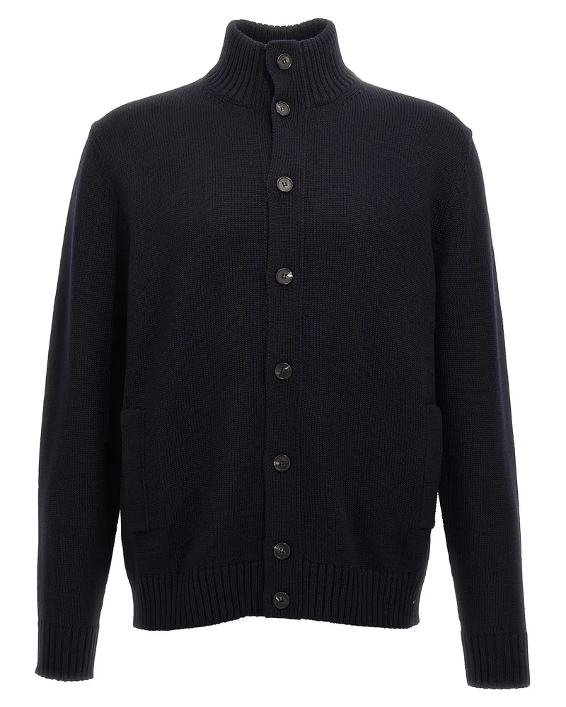 Zanone Chioto' Strickjacke Blue