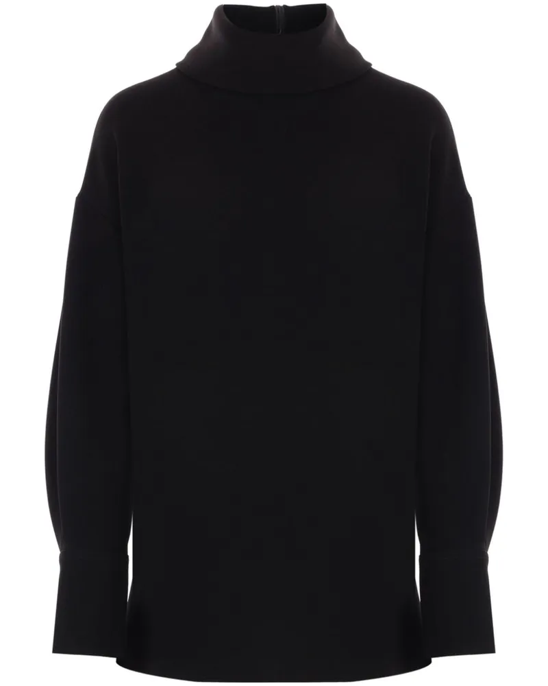 Alberto Biani High Neck Pulloper Black