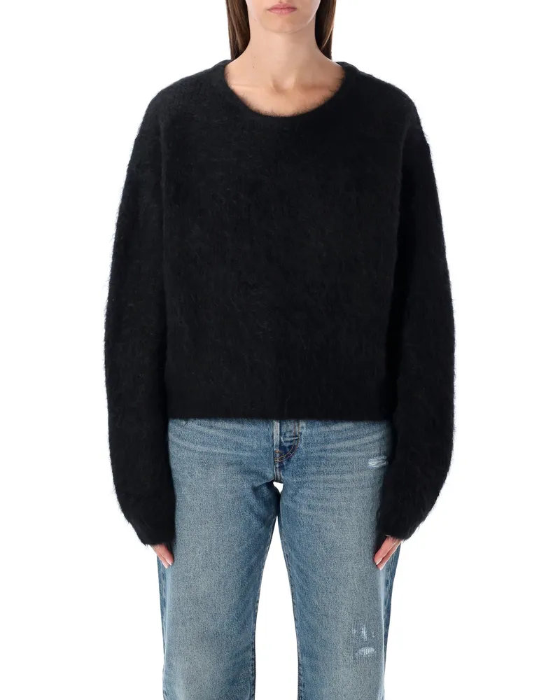 American Vintage Amerikanische Vintage -Pullover schwarz Black