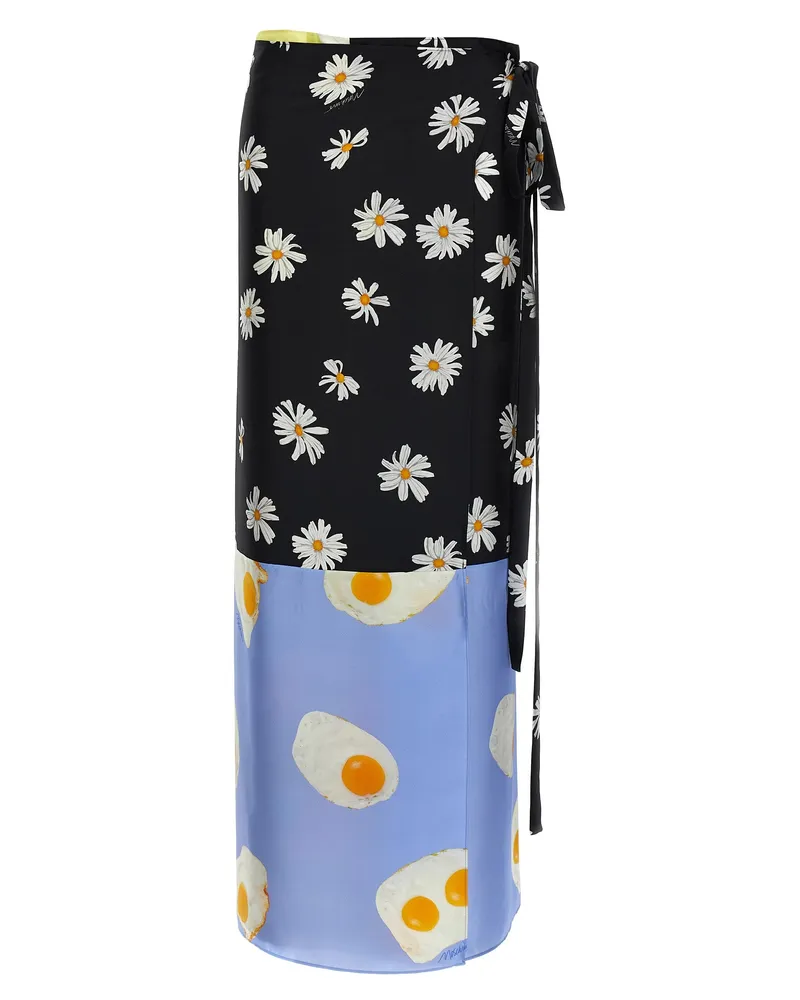 Moschino gedruckter Rock Multicolor