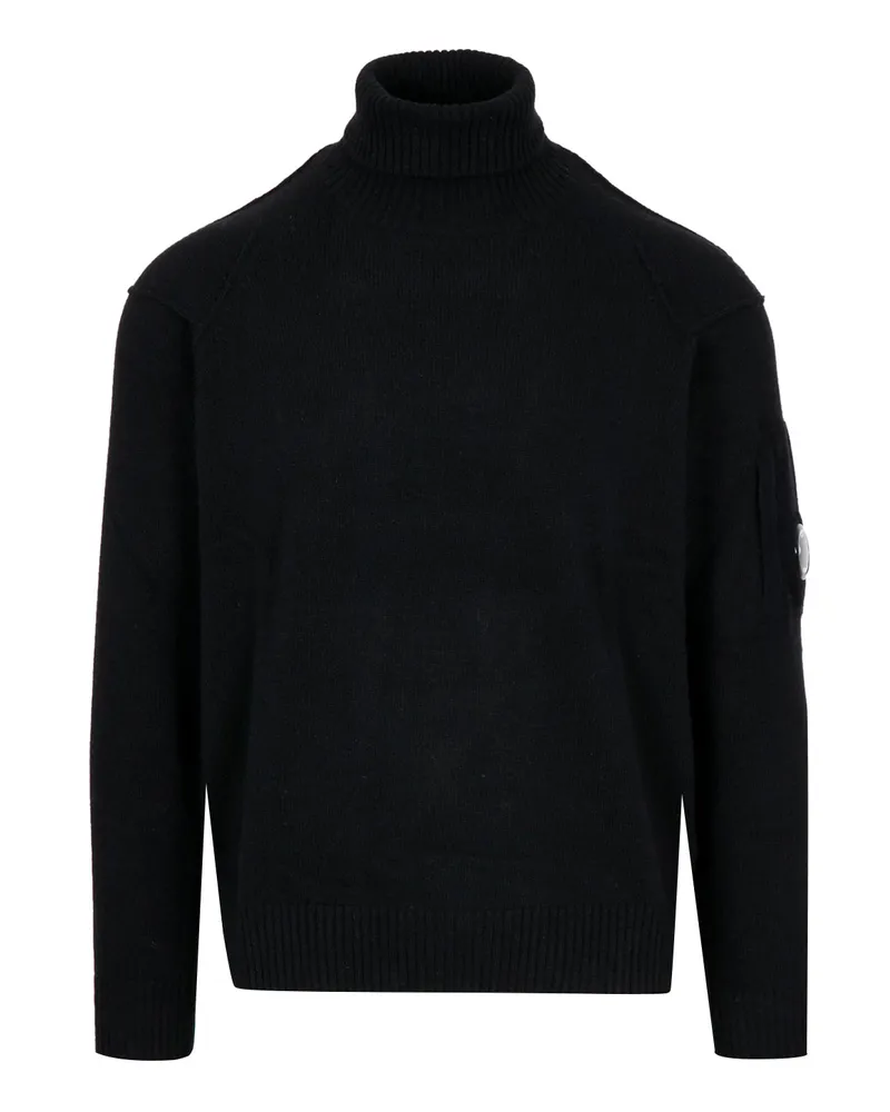 C.P. Company C.P. Firmenpullover Schwarz Black