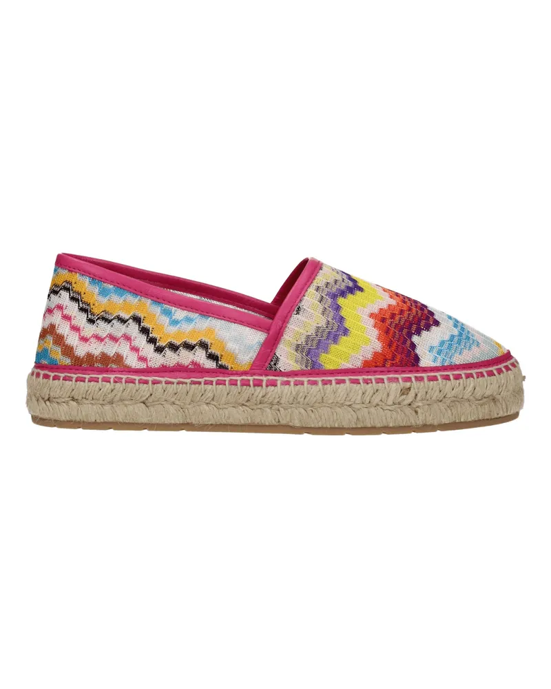 Missoni Damens Mehrfarbige Espadrillas aus Stoff -