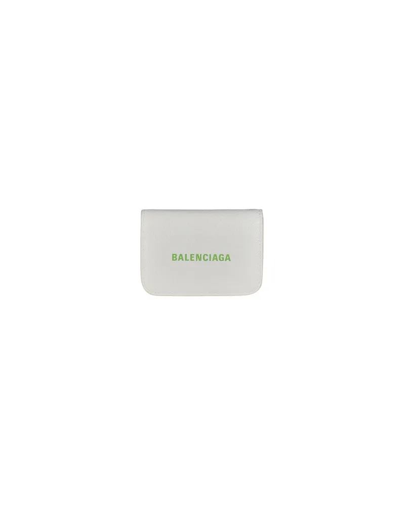 Balenciaga Wallet Cash Mini White