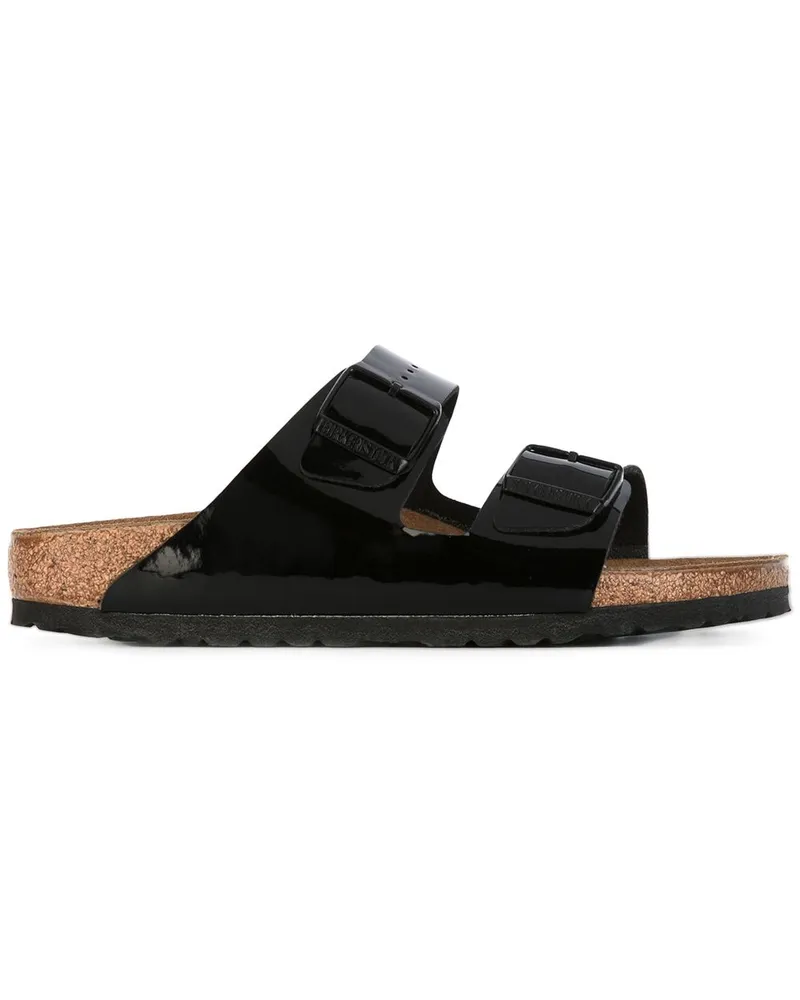 Birkenstock Airzona Birko Flor Leder Sandalen Black