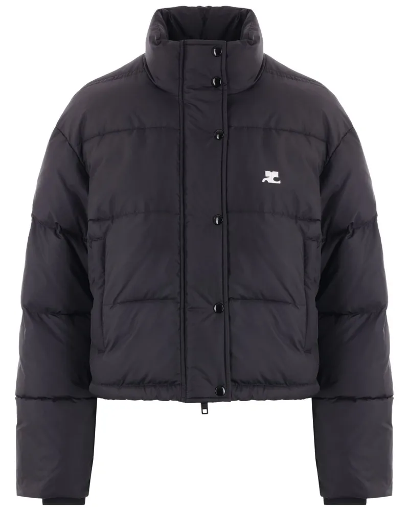 Courrèges Courreves Coats schwarz Black