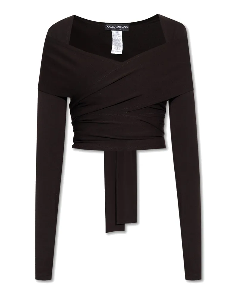 Dolce & Gabbana x Kim dehnbar Schwarz