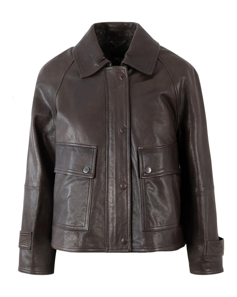 Max Mara Wochenende Max Mara Giacca Berbice Marrone Marrone