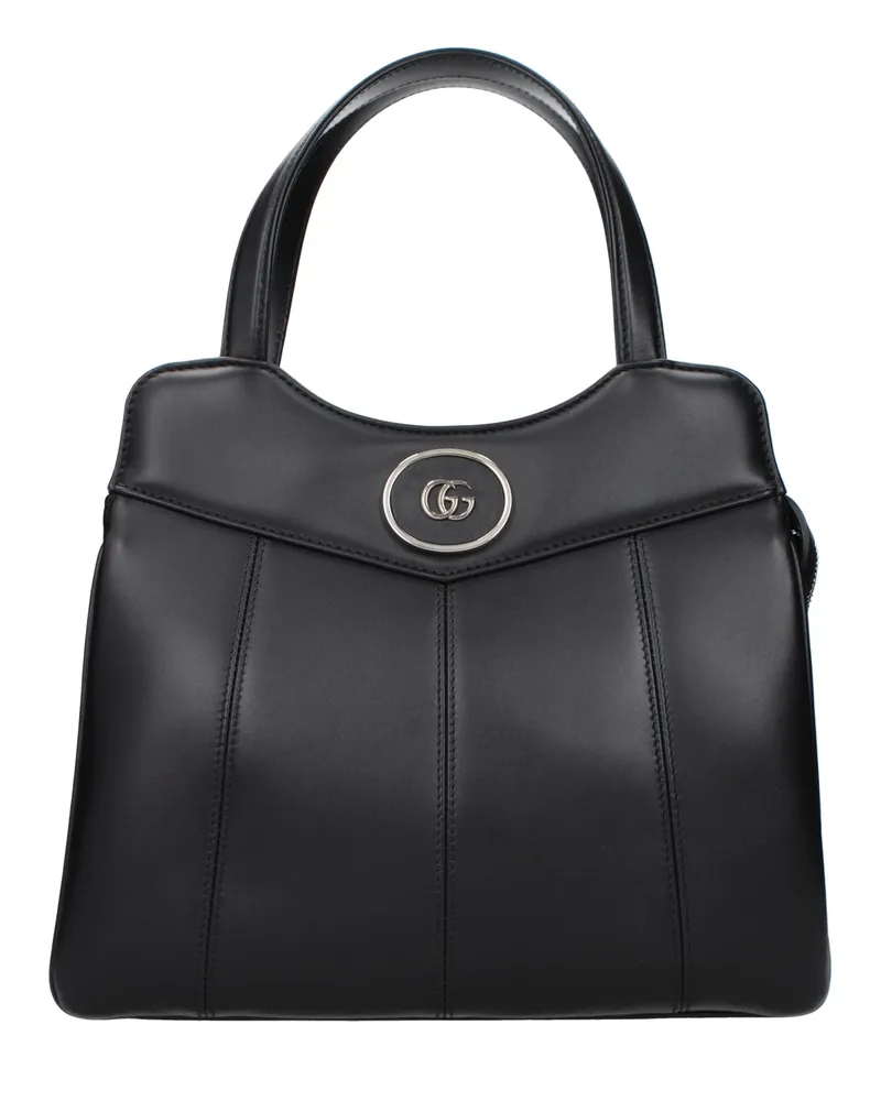 Gucci Damens Handtaschen aus schwarzem Leder -