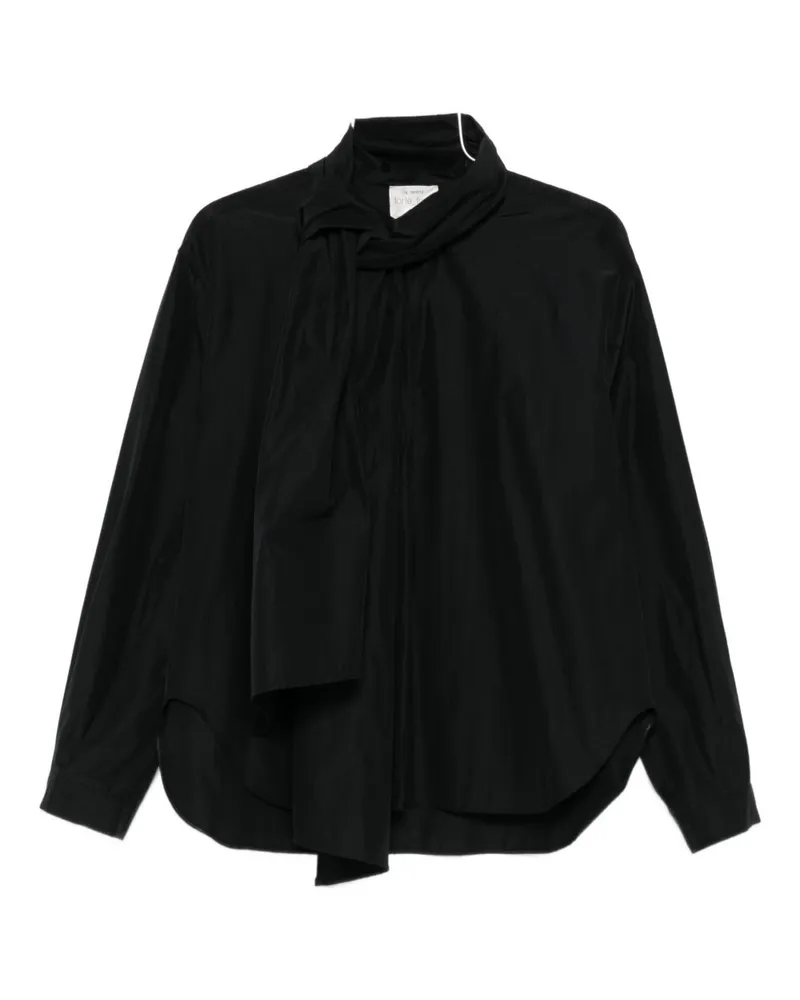 forte_forte Tafthemd Black