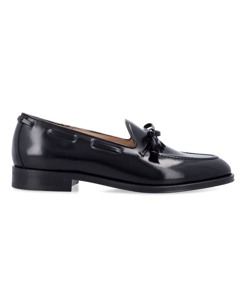 Valentino Garavani flache Schuhe schwarz Black