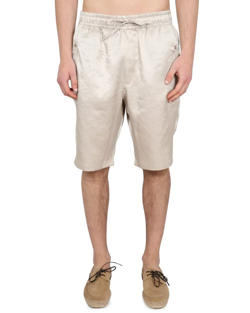 NEEDLES Nadeln Cowboy Bermuda Beige