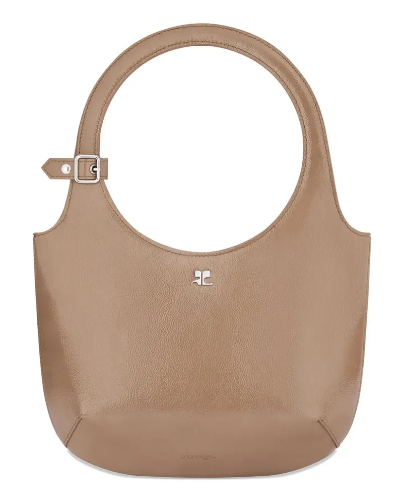 Courrèges Schultertasche „ Holy“ aus Leder 9923
