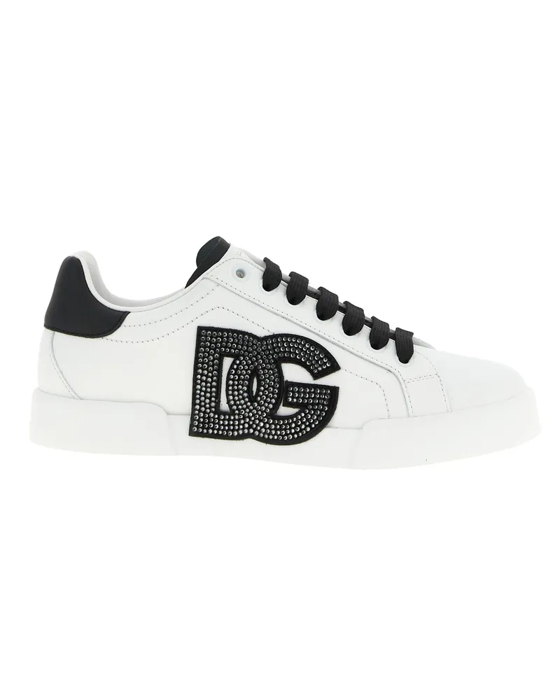 Dolce & Gabbana Portofino Light Strobel' Sneakers White