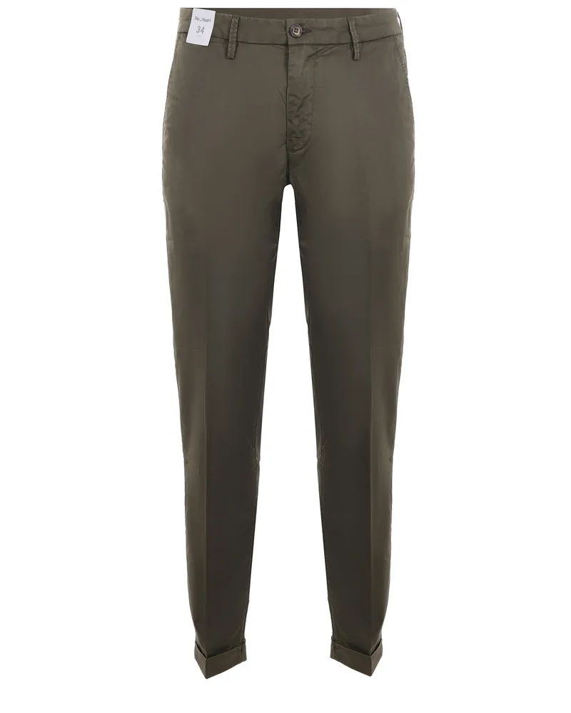 Re-HasH Re -Hash -Hosen in Stretch -Baumwolle Green