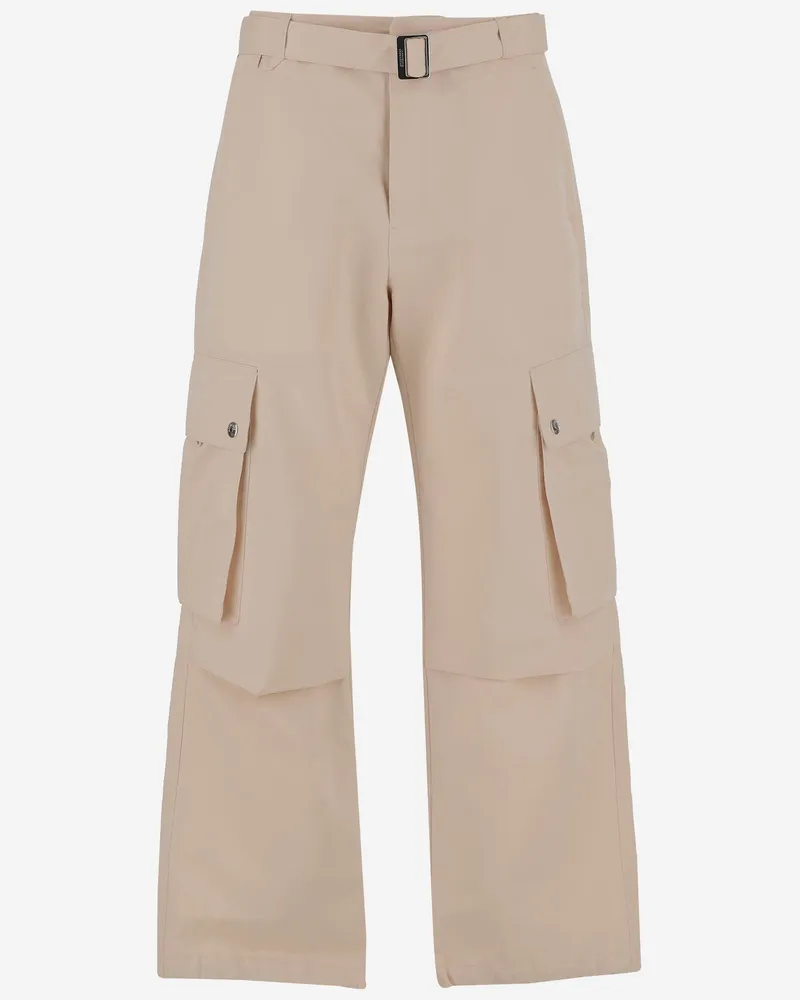 Jacquemus Le Pantalon Cargo Beige