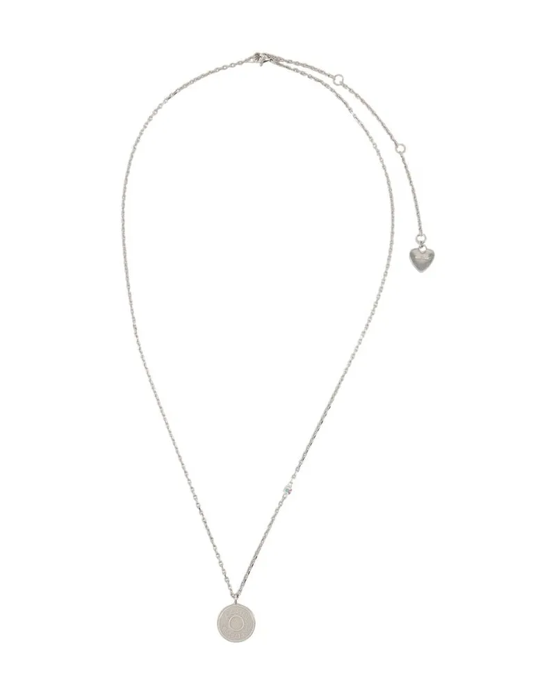 Acne Studios Denim Rivet Halskette  Metall Silber Silber