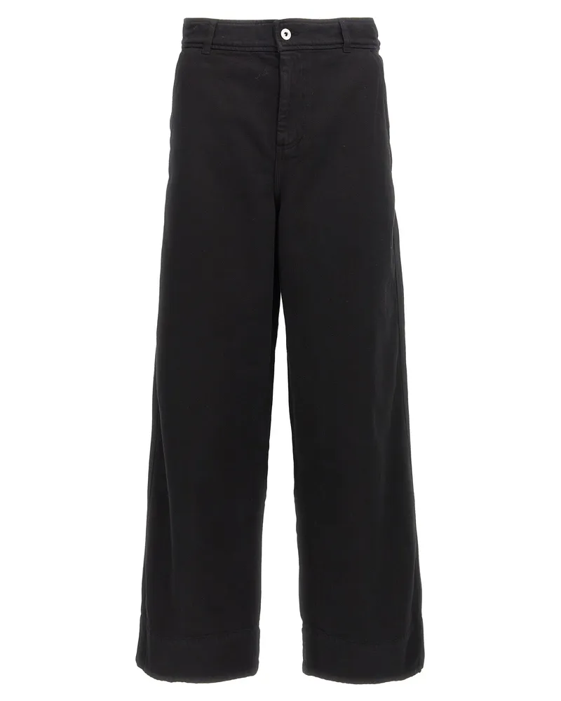 J.W.Anderson J.W.VERSON 'Hohe Taille Wide Bein' Hosen Black