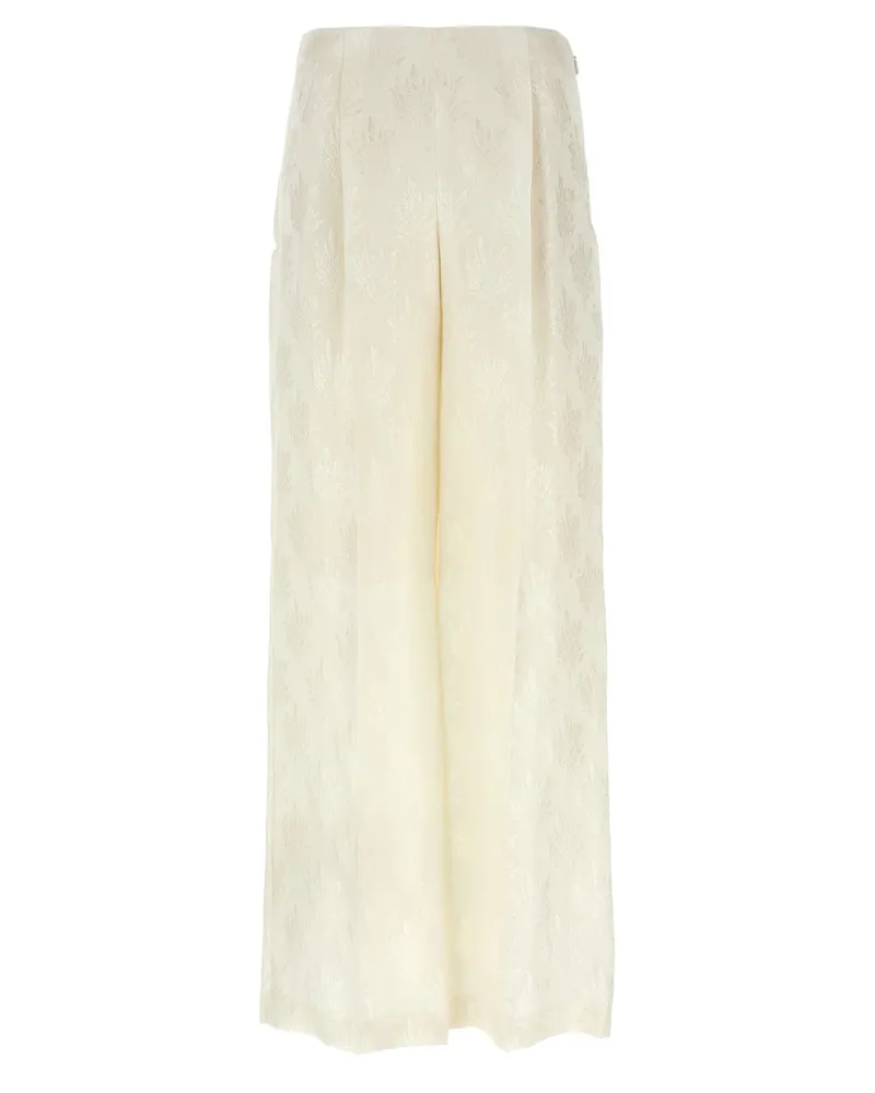 Fendi Bouquet Hosen White