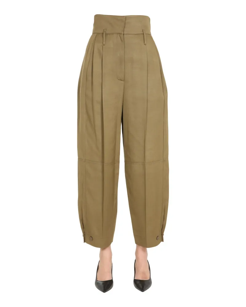 Givenchy hohe Taillenhose Brown