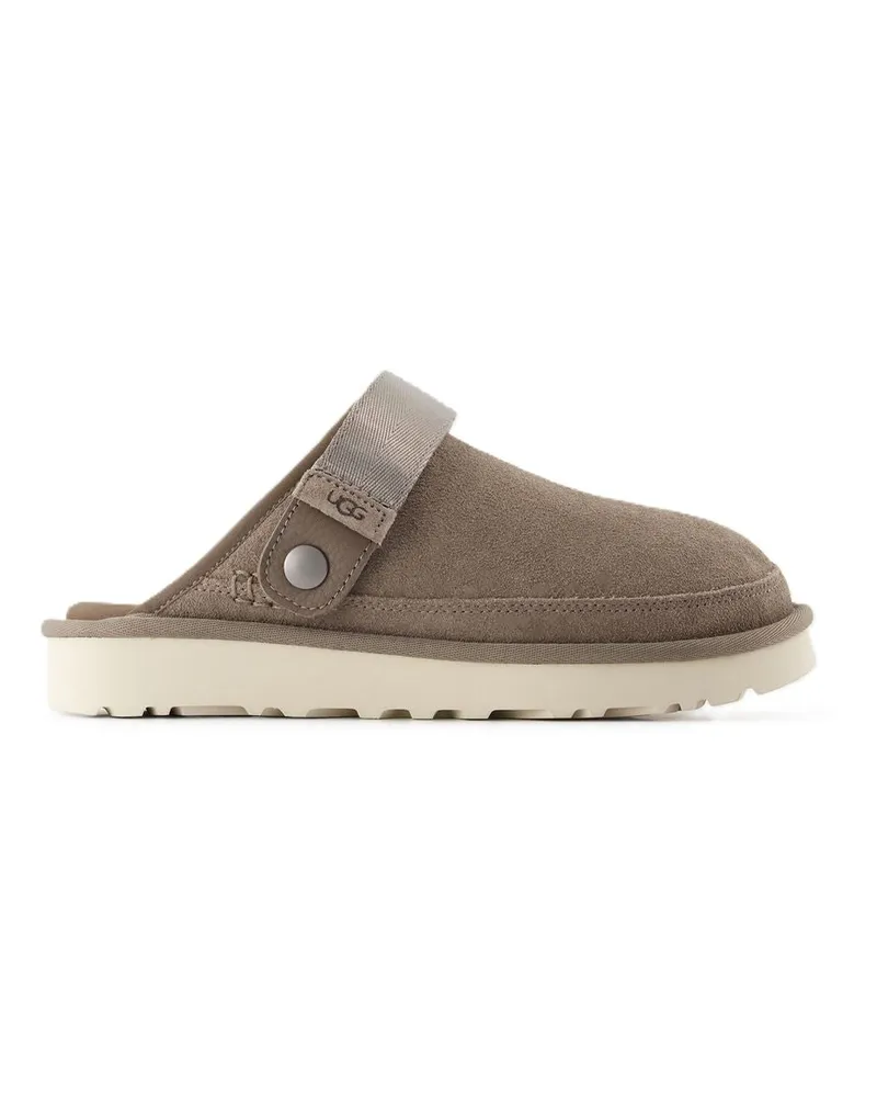 UGG Maultiere M Goldencoast II  Lederbraun Brown