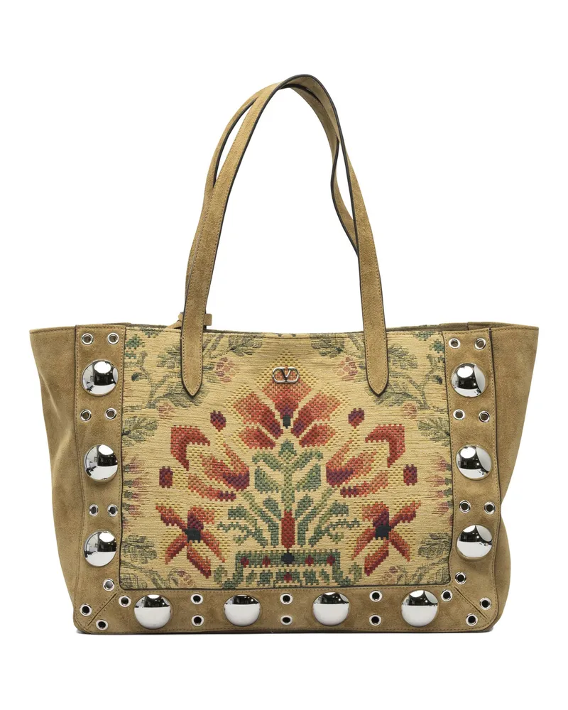 Valentino Garavani Nellcôte“ Shopper-Tasche Beige