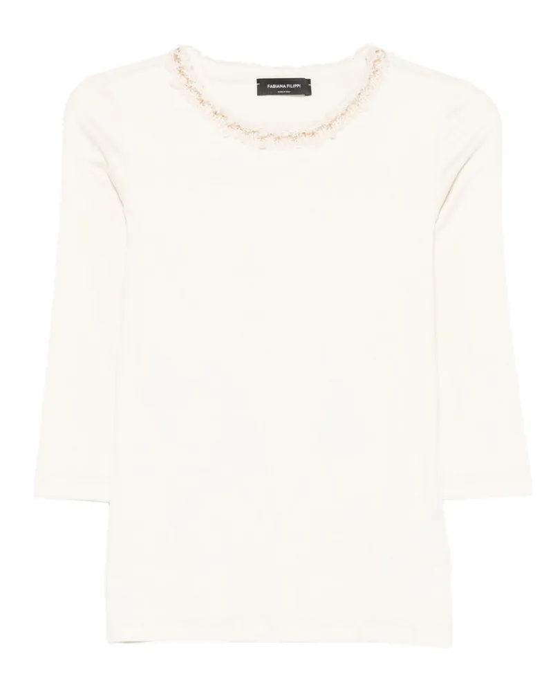 Fabiana Filippi Baumwollpullover White
