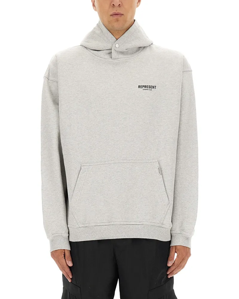 REPRESENT Repräsentieren Sie Hoodie Grey