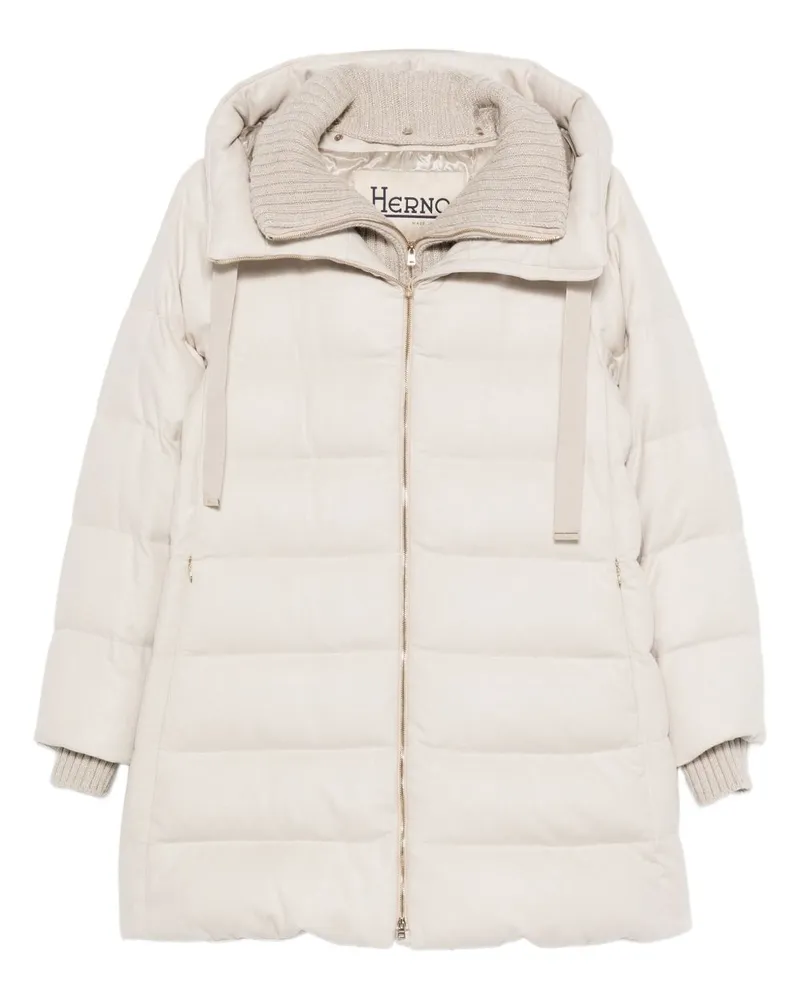 Herno Midi Down Jacke Powder