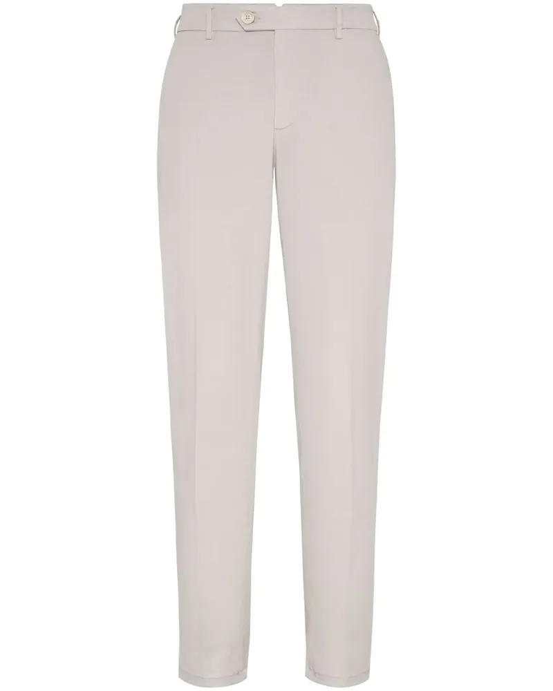 Brunello Cucinelli Baumwollhose Beige