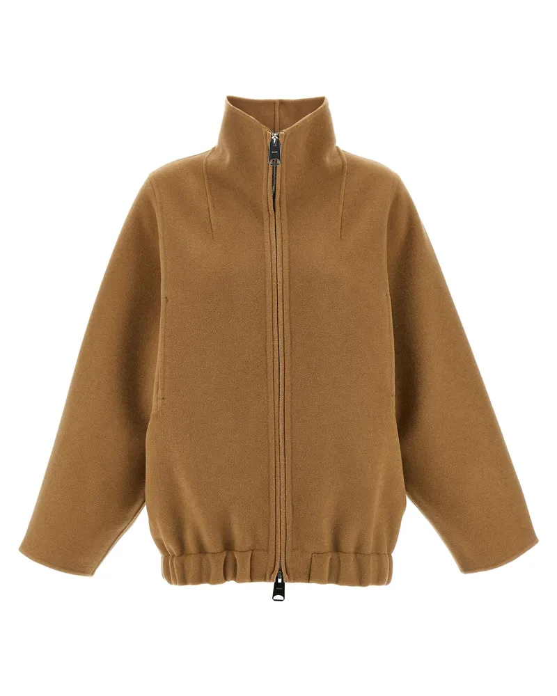 KHAITE Garrett' Bomberjacke Beige