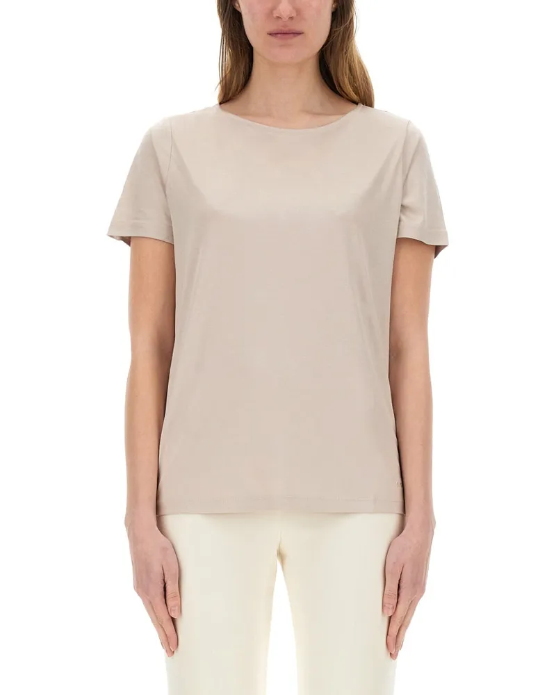 Fay normales Fit T -Shirt White