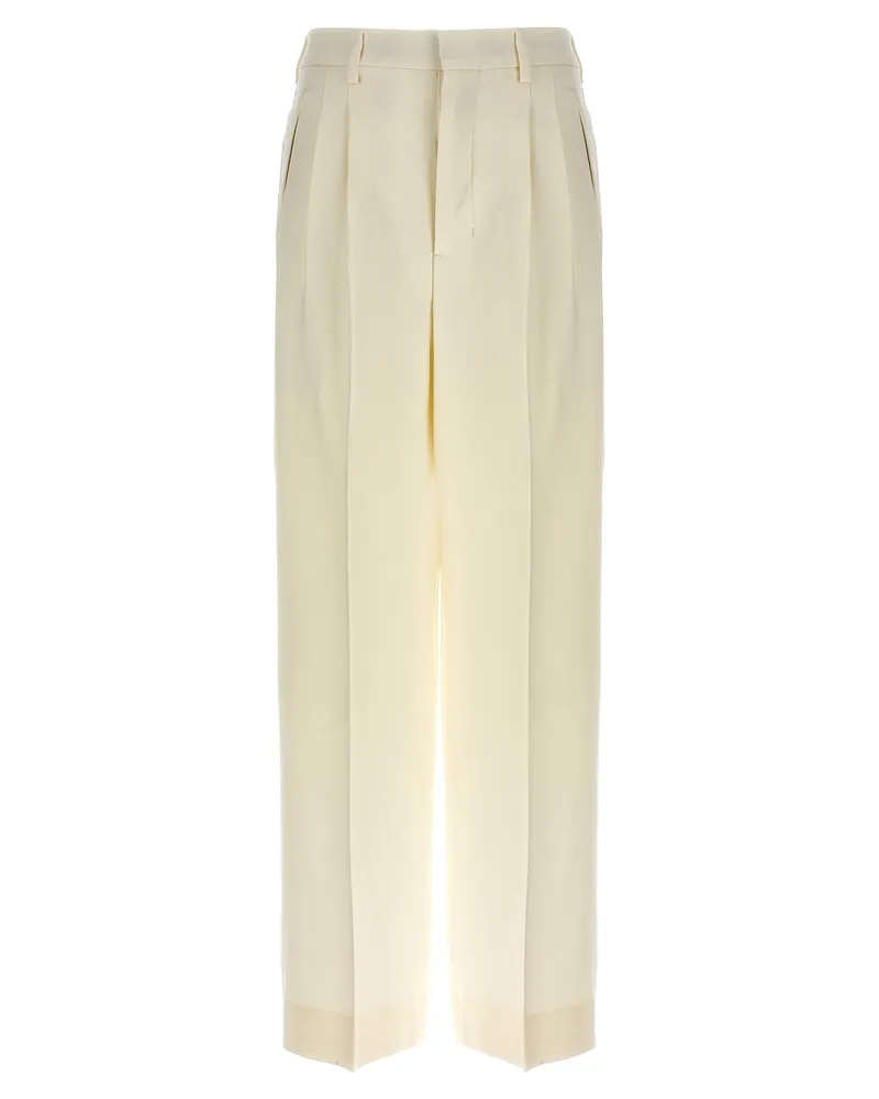 AMI Paris Hosen Biegel White
